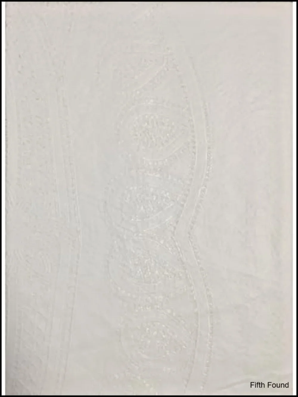 Crochet Vinyl Lace Tablecloth 54x72 Oblong